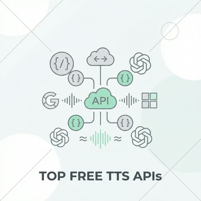 2026 年开发者首选:5 大免费文字转语音 (TTS) API 推荐