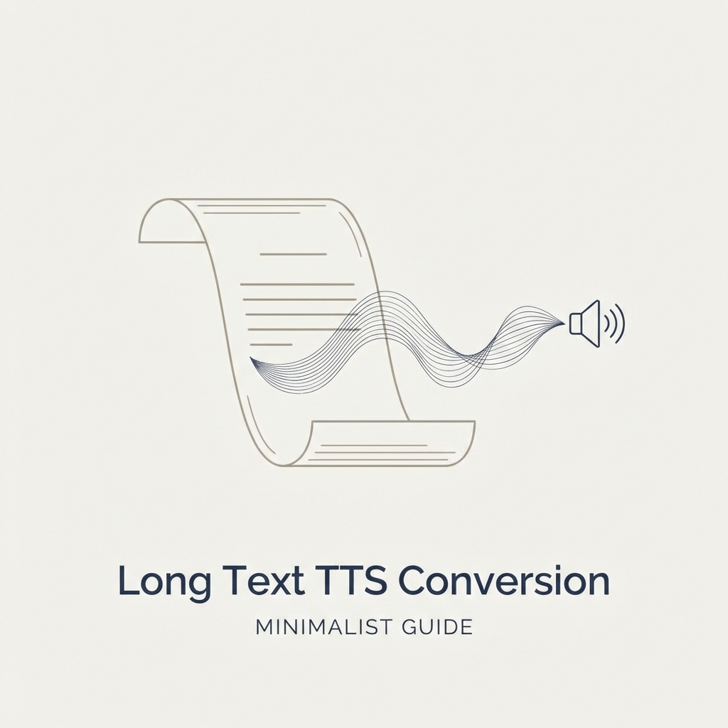 Free TTS for Long Text: Convert Large Documents to Audio